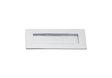 Superior Brass Letter Plate Chrome Plated Polished Chrome 75x205mm