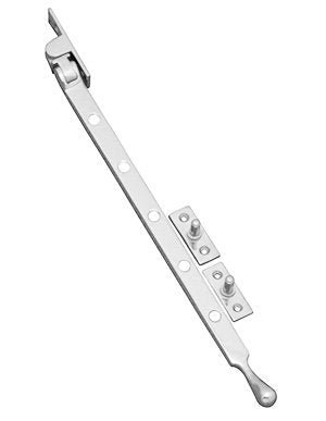 Superior Brass Casment Stay Beehive CP 250mm - primehardware