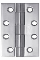 Superior Brass Butt Hinge Fixed Pin inc screws CP 76x41mm - primehardware