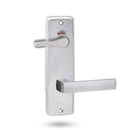 Lockwood 1941 Square End Plate Privacy Indicator Disabled Turn & 101 Lever Satin Chrome 1941/101SC - primehardware