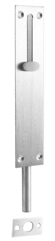 Superior Brass Flush Barrel Bolt Chrome Plated 150mm Polished Chrome 150x32mm