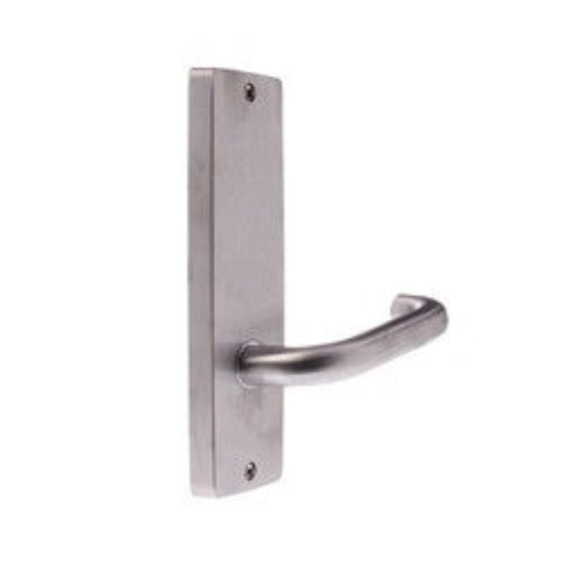 Lockwood 1801 Square End Plate With Cylinder Hole And 153 Rh Lever Polished Brass 1801/153RPB