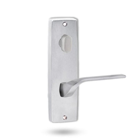 Lockwood 1904 Square End Plate with Turn & 122 LH Lever Polyester Powdercoat 1904/122LPC - primehardware