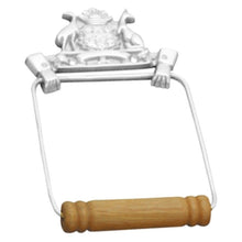 Superior Brass Paper Holder “australiana” Chrome Plated Polished Chrome