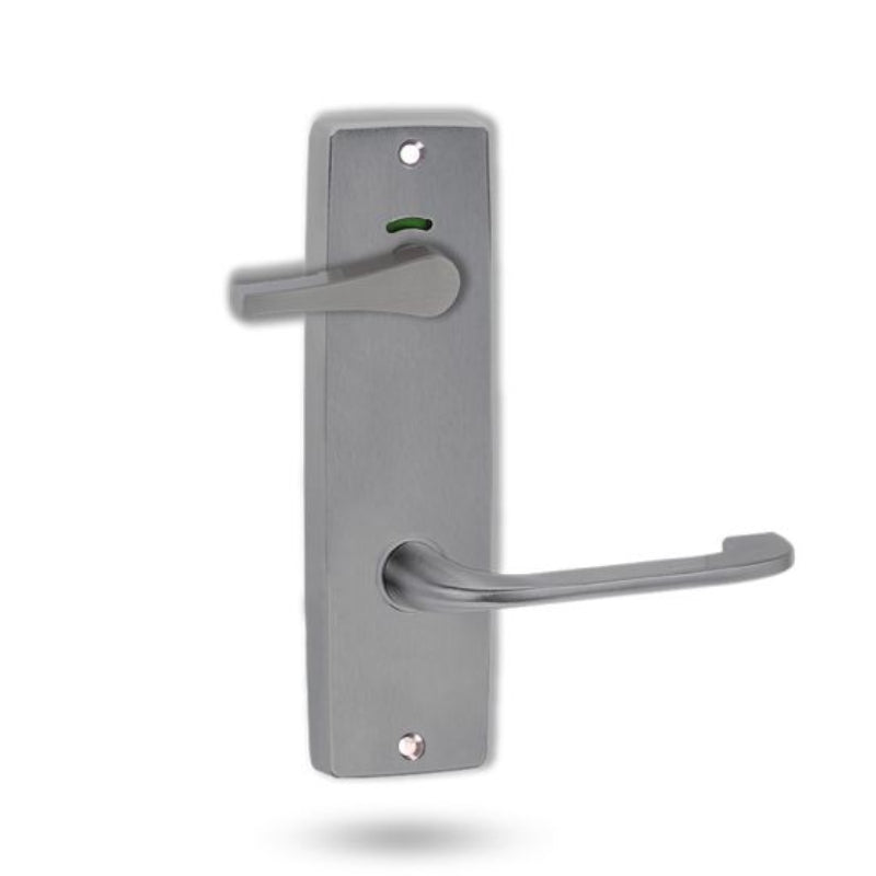 Lockwood 1941 Square End Plate Privacy Indicator Disabled Turn & 115 Lever Satin Chrome 1941/115PC - primehardware