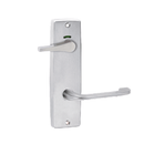 Lockwood 1941 Square End Plate Privacy Indicator Disabled Turn & 115 Lever Satin Chrome 1941/115SC - primehardware