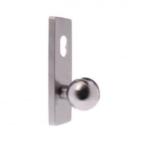 Lockwood 1801 Square End Plate With Cylinder Hole And 20 Knob Polyester Powdercoat 1801/20PC - primehardware