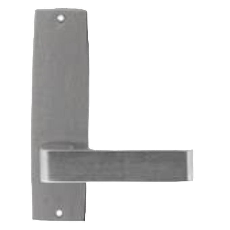Lockwood 1801 Square End Plate With Cylinder Hole And 20 Knob Satin Brass 1801/20SB - primehardware