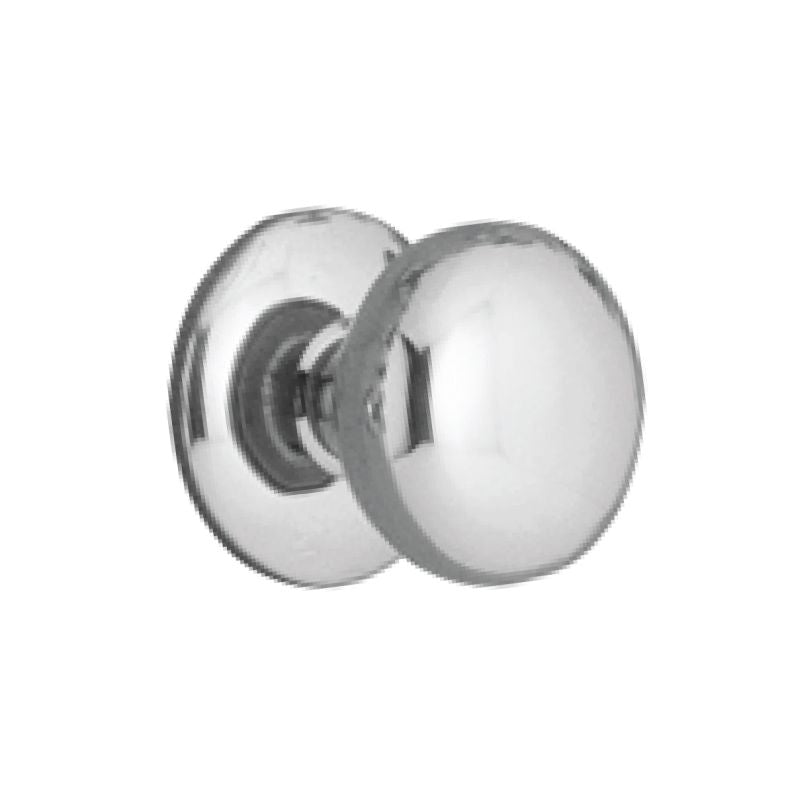 Superior Brass Knob Latch Conceal Fixing CP 50mm - primehardware