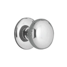 Superior Brass Knob Latch Conceal Fixing Chrome Plated Polished Chrome 50mm (Pair)