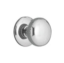 Superior Brass Knob Latch Conceal Fixing CP 50mm - primehardware