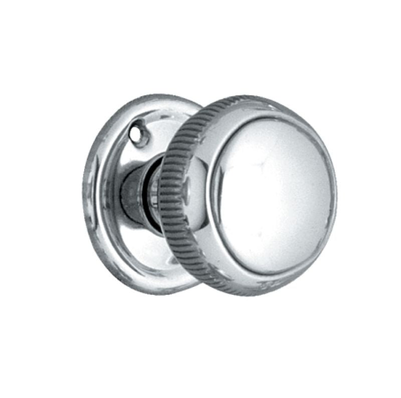Superior Brass Milled Edge Knob CP 45mm - primehardware