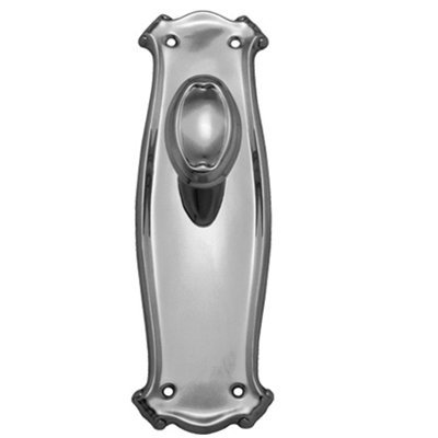 Superior Brass Knob Latch Passage Set CP 200x68mm - primehardware