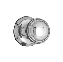 Superior Brass Knob Latch - Chrome Plated 52mm Polished Chrome 52mm Dia Knob / 61mm Pack Plate (Pair)