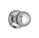 Superior Brass Knob Latch CP 52mm - primehardware