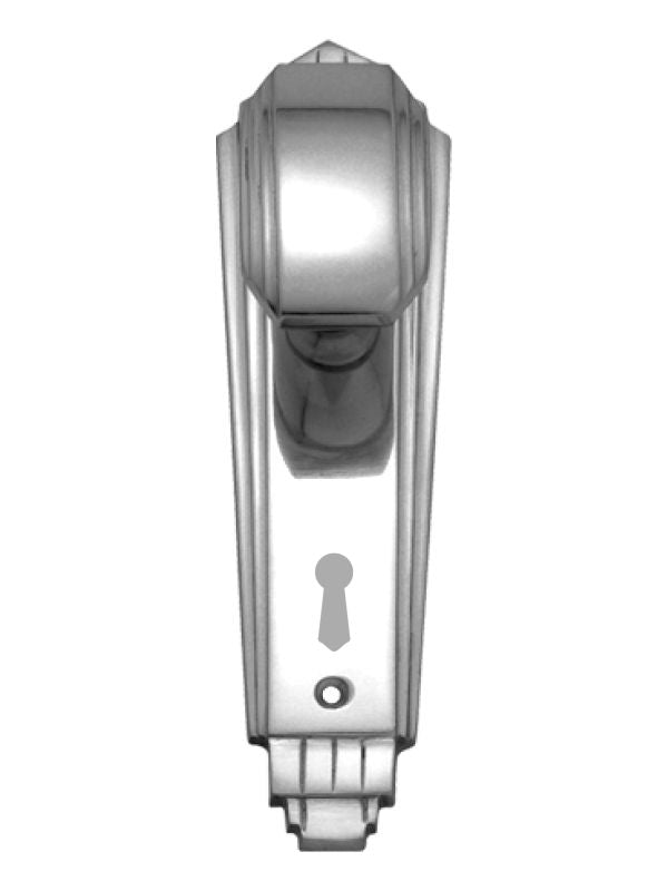 Superior Brass Knob Lock (CC 57mm) CP 184x53mm