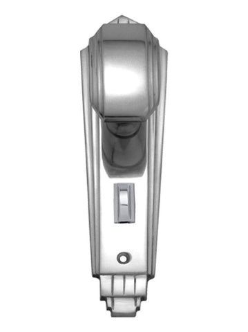 Superior Brass Knob Lock Privacy CP 184x53mm ONLY LEVER SET - primehardware