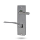 Lockwood 1941 Square End Plate Privacy Indicator Disabled Turn & 122 Right Hand Lever Satin Chrome 1941/122RPC - primehardware