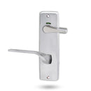 Lockwood 1941 Square End Plate Privacy Indicator Disabled Turn & 122 Right Hand Lever Satin Chrome 1941/122RSC - primehardware