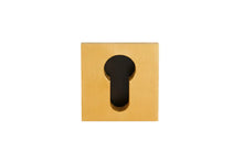 Superior Brass Escutcheon Euro Square Polished Brass 40x40mm