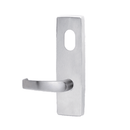 Lockwood 1801 Square End Plate With Cylinder Hole And 47 Lever Rh Satin Chrome 1801/47RSC - primehardware
