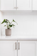 Zanda Manhattan Cabinet Handle in Brush Nickle & Matt Black - primehardware