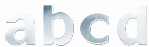 Superior Brass Alphabet "d" Lower Case Architectural 304SSS 60mm "d" - primehardware