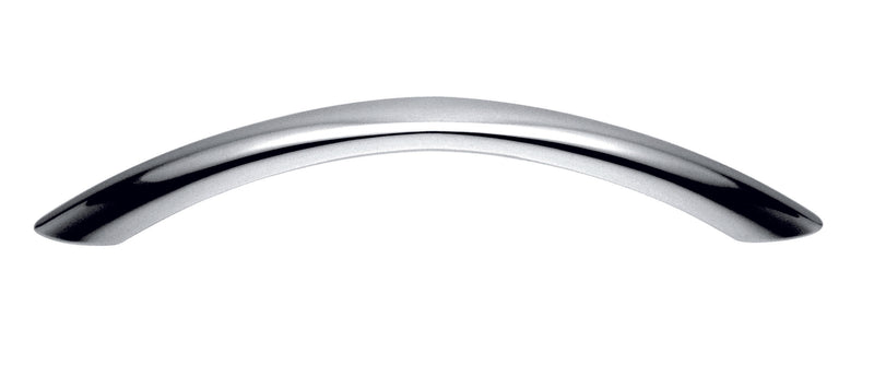 Superior Brass Pull Handle Flat Top Bow CP 96mm