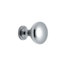 Superior Brass Cupboard Knob Pull Chrome Plated Polished Chrome 25mm