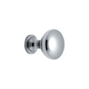 Superior Brass Cupboard Knob Pull CP 25mm - primehardware