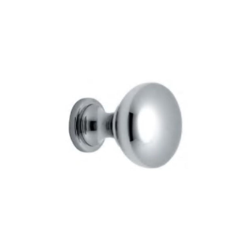 Superior Brass Cupboard Knob Pull CP 25mm