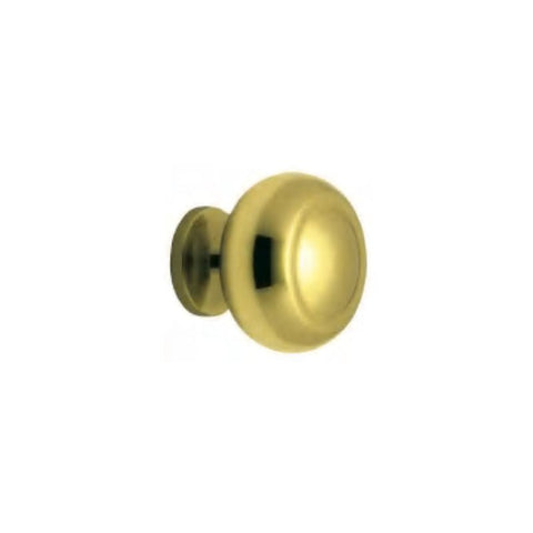 Superior Brass Cupboard Knob Pull CP 25mm - primehardware