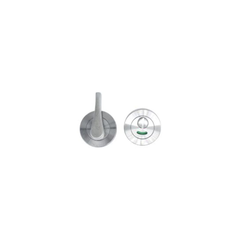 Lockwood 1941 Square End Plate Privacy Indicator Disabled Turn & 144 Lever Satin Chrome 1941/144SC