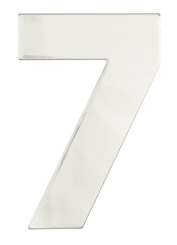 Superior Brass Architectural Numeral No.7 316 S/Steel 130mm "7" - primehardware