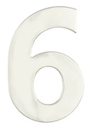 Superior Brass Architectural Numeral No.6 316 S/Steel 255mm "6" - primehardware