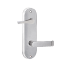 Lockwood 2939 Round End Plate With Disabled Turn & 59 Lever Chrome Plate 2939/59CP - primehardware