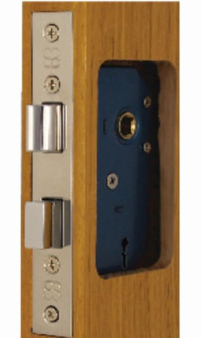 Austyle 3 Lever Sash Lock Chrome Plated60mm 39021 - primehardware