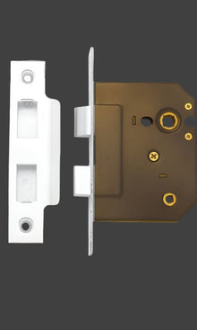 AUSTYLE Bathroom Mortise Lock Chrome Plated Sixty Millimetre 39022