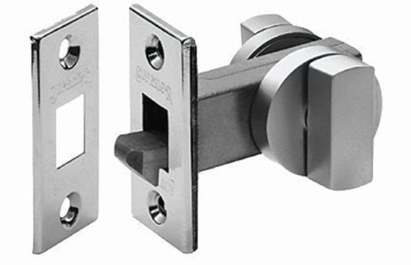 Austyle Sliding Door Self Latching Turn Snib Set CP (39042/39044)  39027