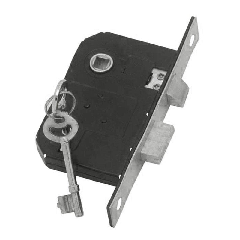 Austly 3 Lever Sash Lock Chrome Plated 45mm 39100