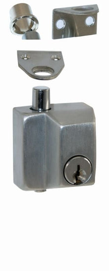 Superior Brass Patio Bolt Sf 20mm Throw C4 Chrome Plated Polished Chrome 40x40mm