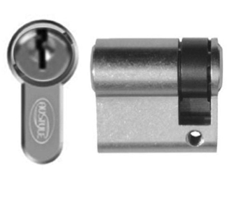 Austyle Euro Single Cylinder 5 pin C4 Chrome Plated 39mm  39142