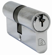 AUSTYLE Euro Double Cylinder 5 pin C4 chrome plated 65mm  39144