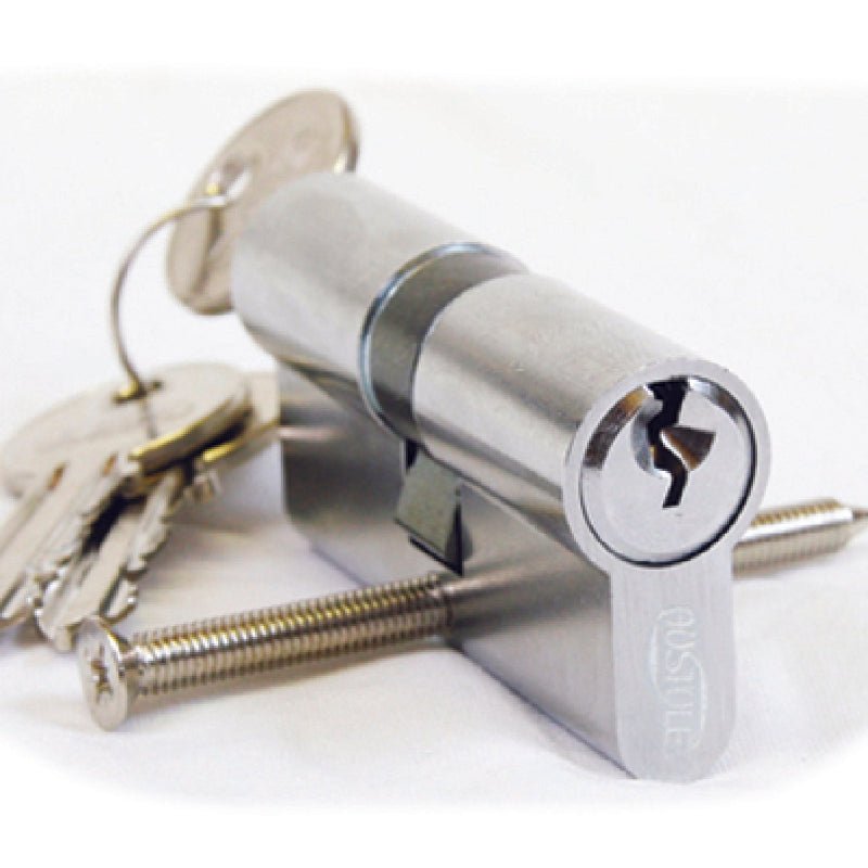 Austyle Euro Double Cylinder 5 Pin (C4) Chrome Plated 100mm 39150 - primehardware