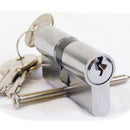 Austyle Euro Double Cylinder 5 Pin (C4) Chrome Plated 100mm 39150 - primehardware