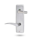 Lockwood 1941 Square End Plate Privacy Indicator Disabled Turn & 153 Right Hand Lever Satin Chrome 1941/153RSC - primehardware
