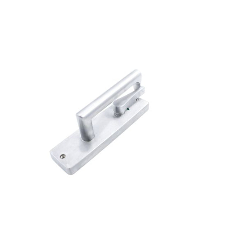 Lockwood 1941 Square End Plate Privacy Indicator Disabled Turn & 155 Lever Satin Chrome 1941/155SC