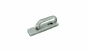 Lockwood 1801 Square End Plate With Cylinder Hole & 74 Lever Satin Chrome 1801/74SC - primehardware