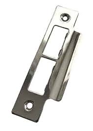 AUSTYLE Lipped Striker and Face Plate Polished Stainless Steel Lock 39825