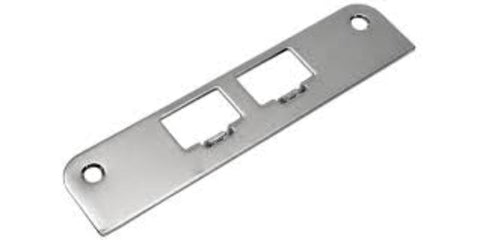 Austyle LH/RH Lipped Striker & FacePlate 304PSS> (39219 myLOCK) 39828 - primehardware